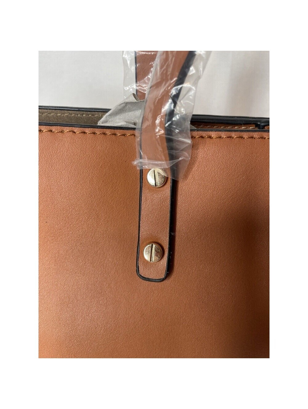 Mondani Loren Large Tote Handbag Brown NWT - Picture 3 of 8